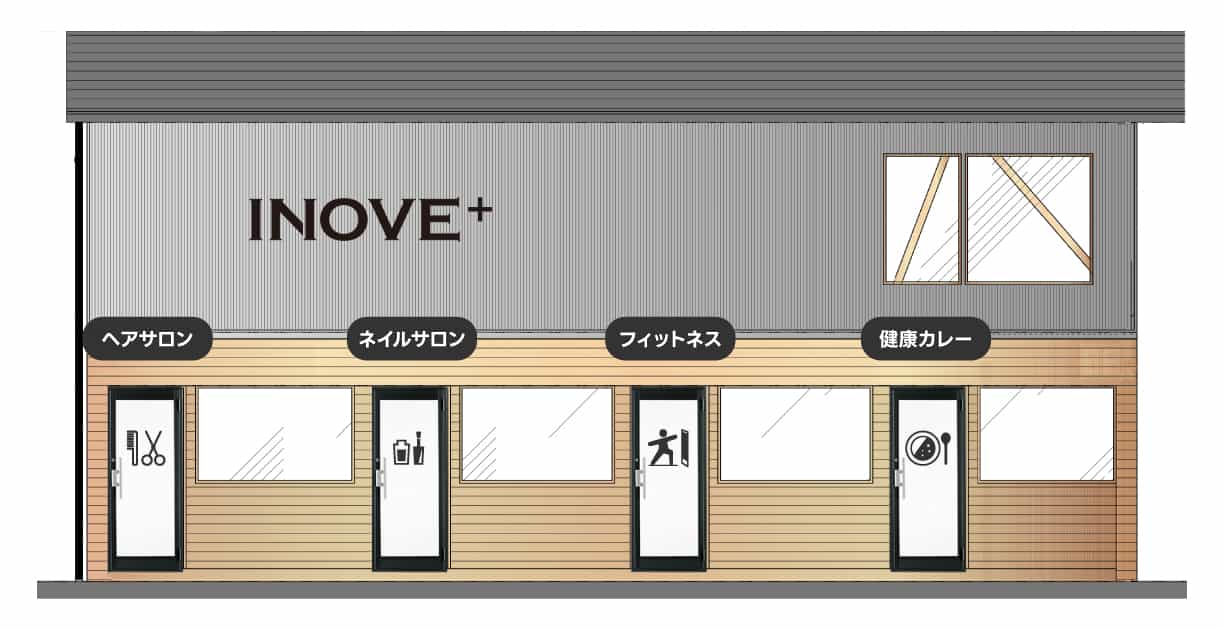 INOVE⁺の施設全体図